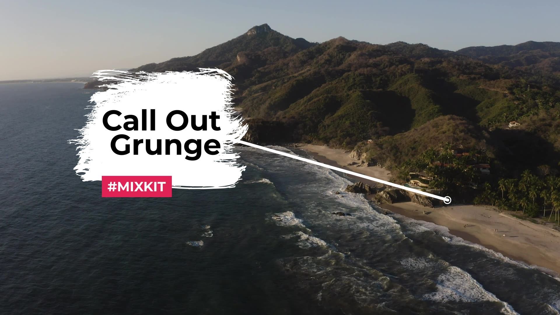 Grunge Callout Box.